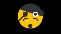 Animated Emoji - Emoji Pirate